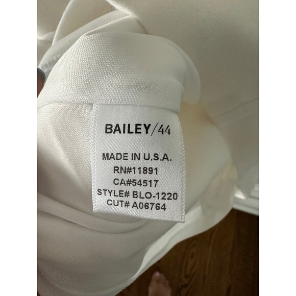 Baily 44 White Cut Out Mini Dress Size Small - Picture 6 of 6